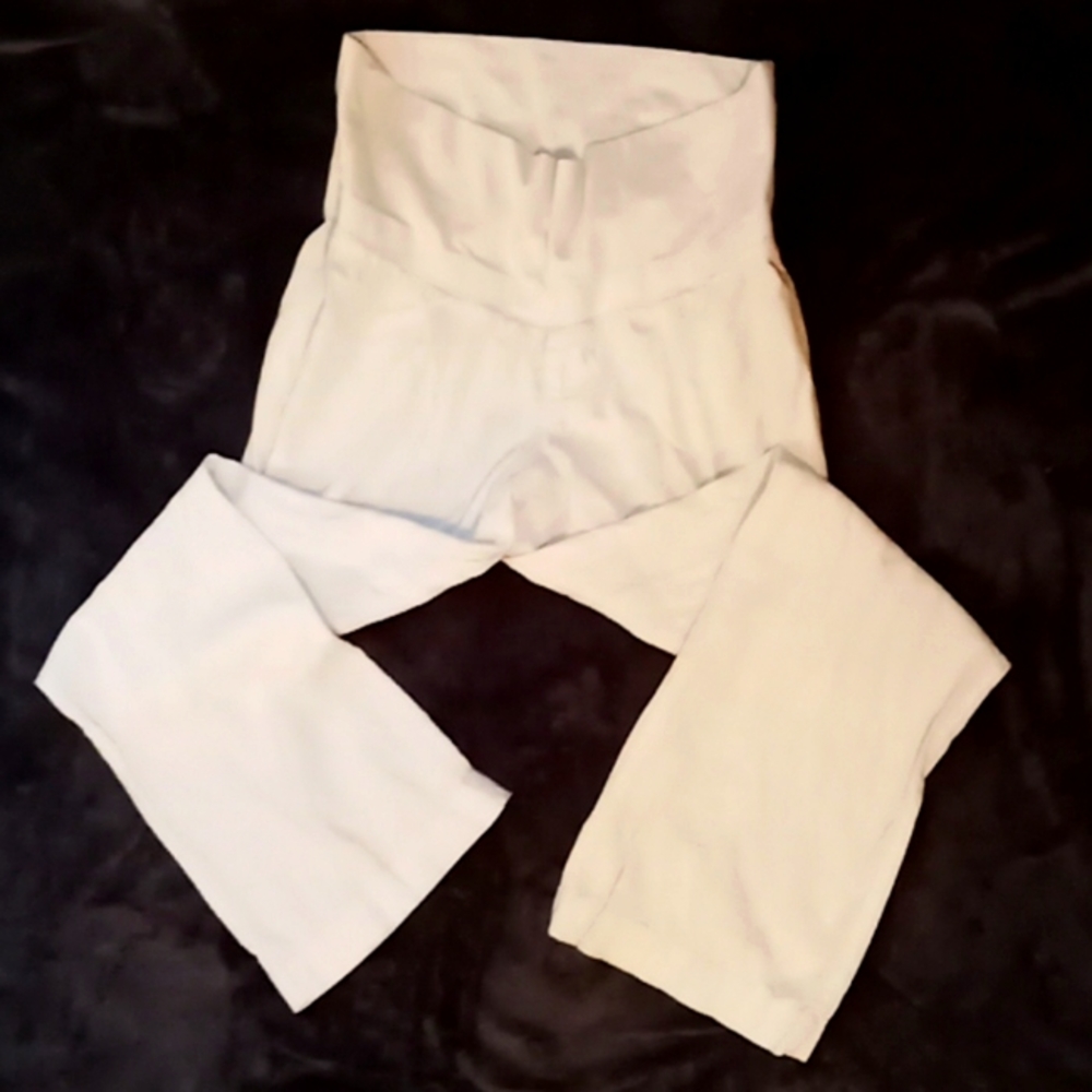 White Maternity Pants